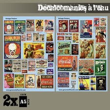 Decalcomanies eau - decalcomanies, l'eau