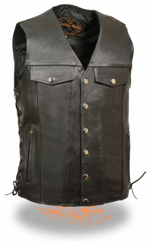 Men motorcycle chest pocket - men's,