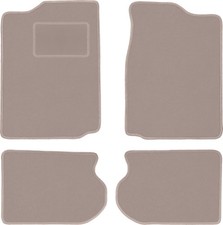 Tapis de sol en velours Beige