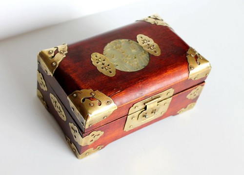 Joli ancien coffret boite - ancien,