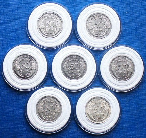 Lot x 50 centimes morlon - x,