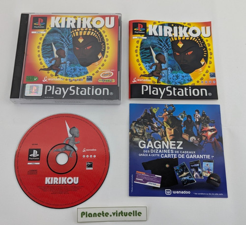 Kirikou playstation ps1 psone - kirikou,