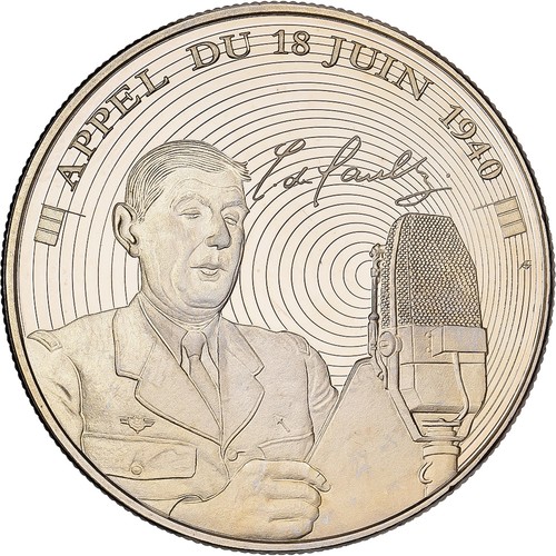 France médaille charles de - france,, médaille,