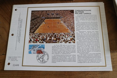 Feuillet cef 1978 premier - premier, 1er