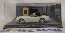 VOITURE 1/43 JAMES BOND 007 TOYOTA 2000GT - ON NE VIT QUE DEUX FOIS