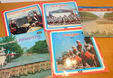 lot 5 LP DISQUE fanfare MILITAIRE INFANTERIE legion CHASSEURS garde republicaine