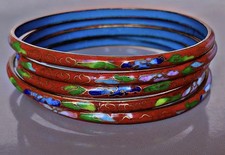 VTG émail 5 bracelets