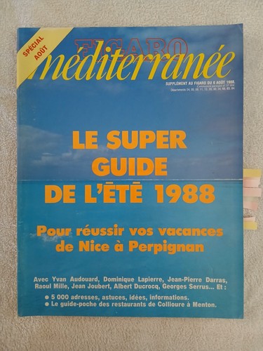 Figaro mediterranee 1988 guide - figaro,