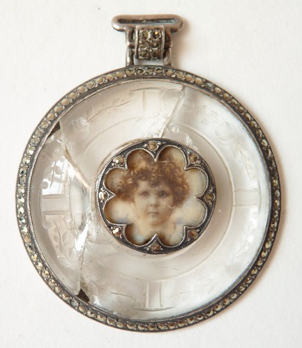 Pendentif argent massif