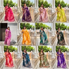 Sari Traditionnel Indien En