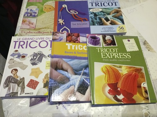 Lot livres tricot - de, poids