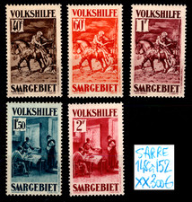 SARRE : Série n°148 à 152