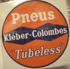 Autocollant publicitaire pneus