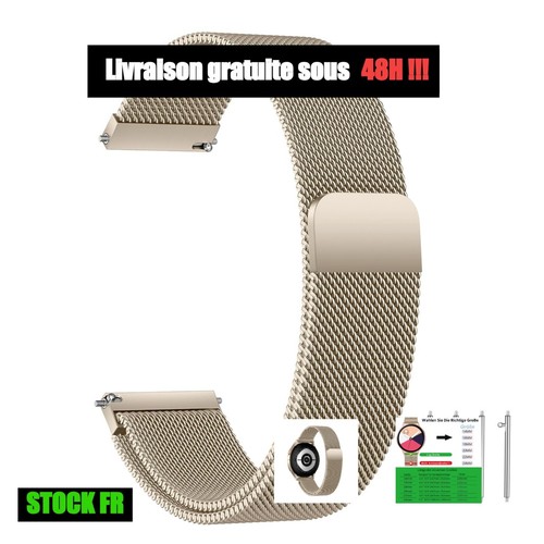 Bracelet montre acier - bracelet,