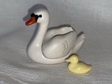 Playmobil Cygne Et Son Petit