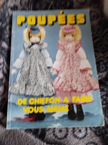 Livre avec patrons poupées - livre,