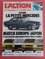 L'action automobile N°123. 05/79- La Petite MERCEDES- Datsun, Mitsubishi, Mazda