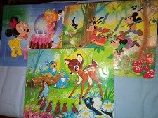 Lot de 3 puzzles enfants