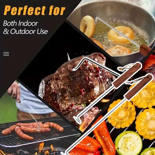 Bbq food flipper - 1/2x,