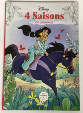 ART THERAPIE DISNEY 4 SAISONS 100 coloriages ANTI-STRESS coloriage