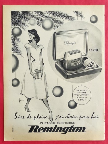 Publicité presse rasoir - publicité, presse: