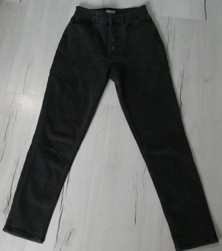 T34 jean mom noir kiabi - mom,