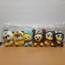 Lot de 6 mascottes en peluche