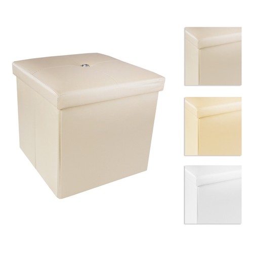 Pouf rangement pliable - pliable, caisse