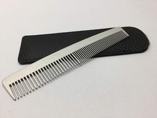 Peigne pour homme + étui en