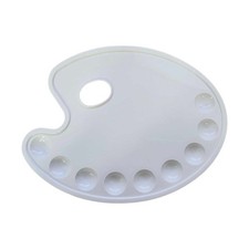 Palette en plastique - Ovale -