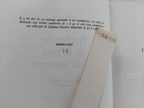Rene char 1965 recherche - rene, e.o