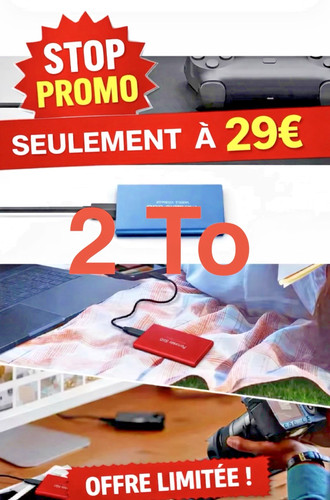 Disque dur externe - disque, ssd