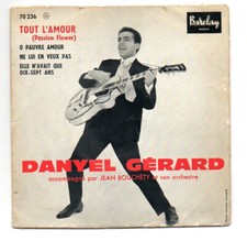 EP 45 TOURS DANYEL GERARD TOUT