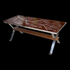 Table basse Vallauris signée