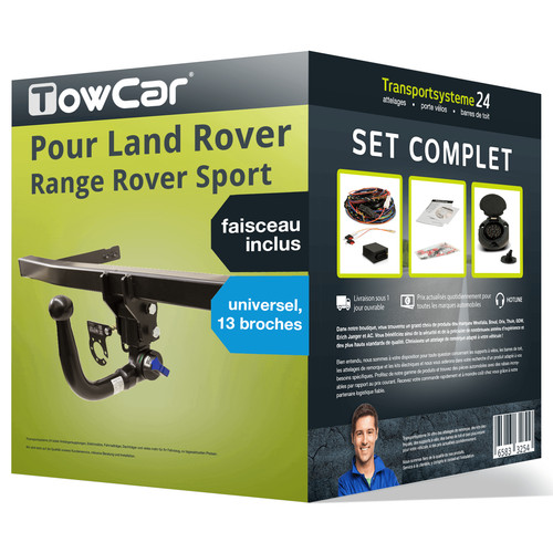 Attelage pour land rover range - rover,