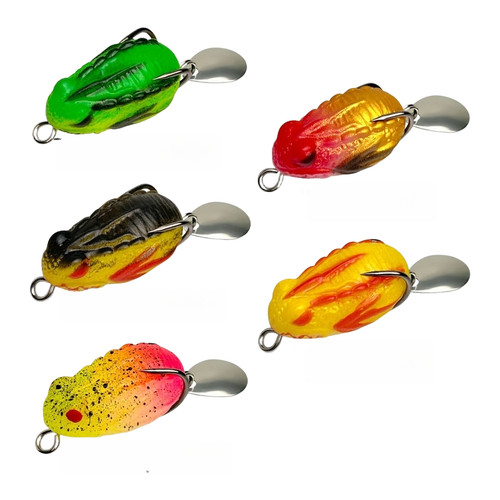 Leurre grenouille silicone - , 4g
