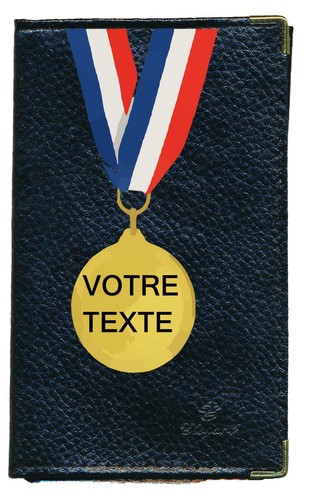 Etui carte grise noir - , en