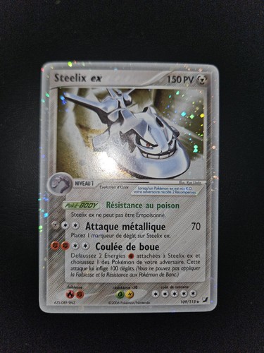 Carte pokemon steelix - ex,