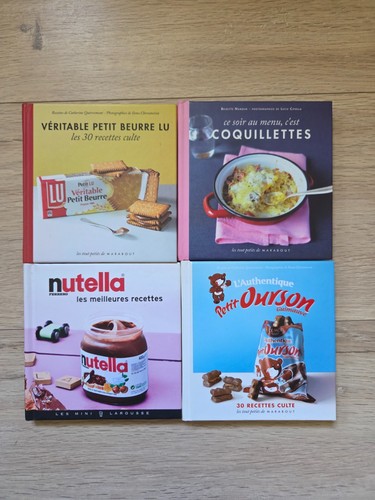 Lot livre recettes cultes - 30,