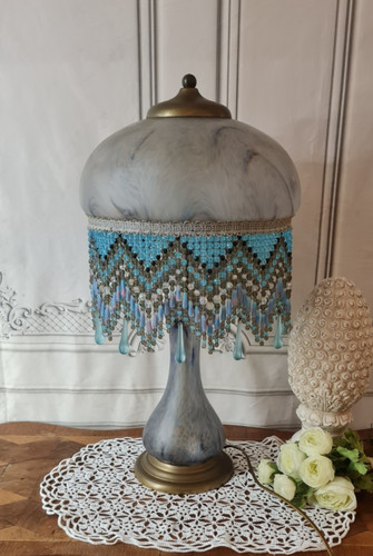 Ancienne lampe champignon - lampe,
