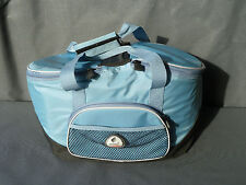 Ancien sac glacière Campin gaz, panier pique-nique art populaire old french