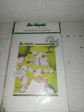 RARE LOT DE 4 BUVARD LES TRIPLES DE NICOLE LAMBERT CARANT NEUF VINTAGE N°12/16