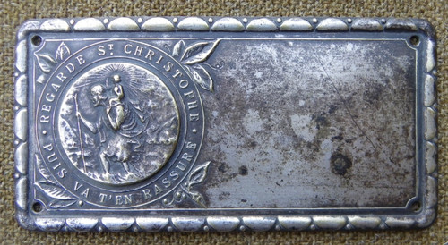 Ancienne plaque automobile - ancienne,