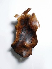 Grande coupe monoxyle en bois