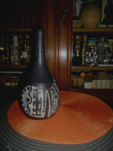 Superbe vase bouteille - superbe,