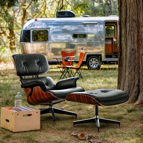 Mid century eames chaise - century,