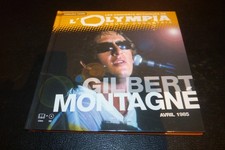 CD-LIVRE "LES CONCERTS MYTHIQUES DE L'OLYMPIA : GILBERT MONTAGNE, Avril 1985"