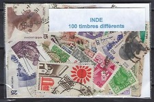 Inde - India 100 timbres