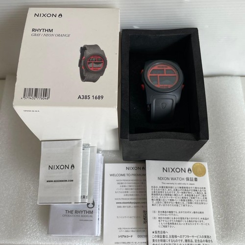 Nixon rhyhm gray dial - nixon,