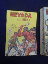 BD " NEVADA  " N° 11   du   1  MARS   1959  PETIT  FORMAT